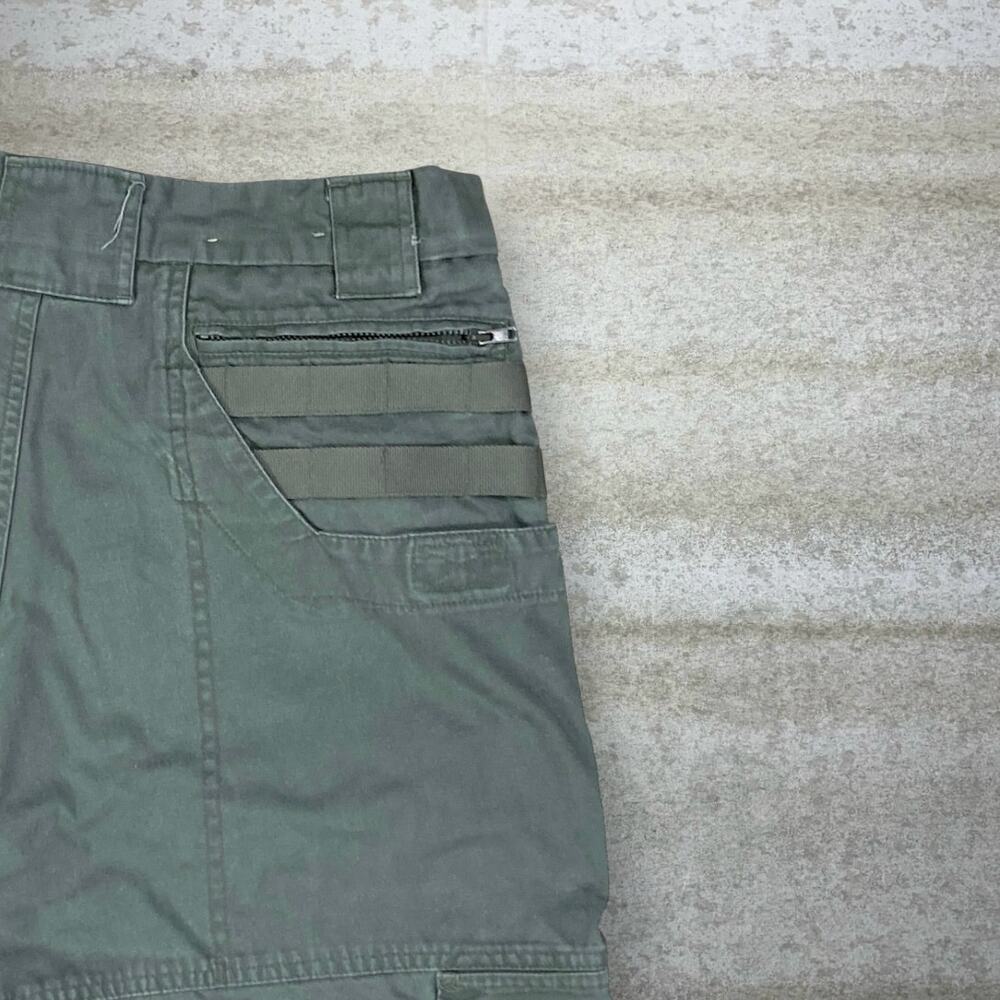 Vintage 90s Blackhawk Tactical Pants 34x30 Baggy Wide Green Double Knees Cargos - Picture 3 of 5